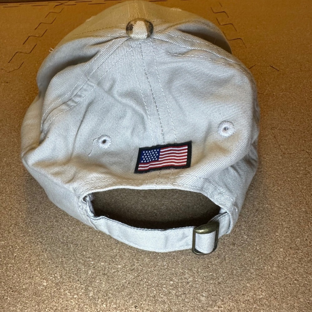 Legend Muskegon Sportfishing Association Hat Mens OSFA Tan Camo Fishing Cap USA - Picture 4 of 6